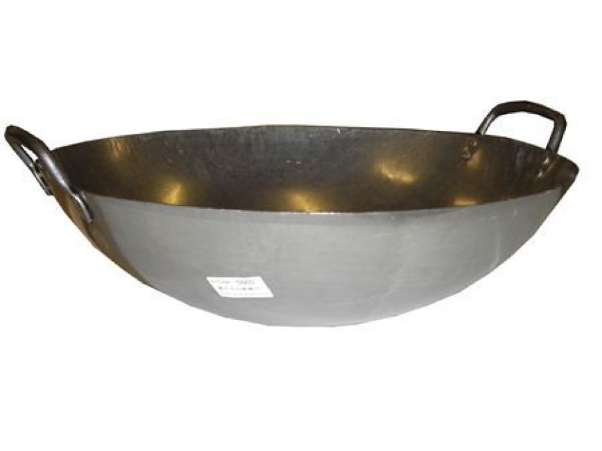 Leung Tim Wok 16'' Handgemaakt 2 Handvat
