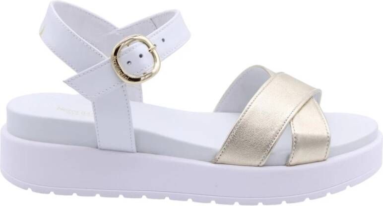 NeroGiardini Sandalen met sleehak Etoile Sand Loira Tr Pamplona 9681 004