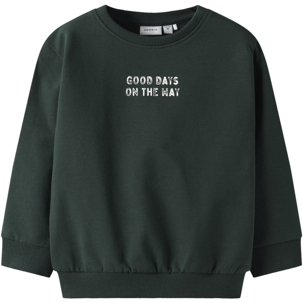 Køb Name It Pine Grove Nmmslade Ls Nreg Sweat Bru