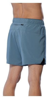 Short 2-en-1 Mizuno Core 5.5 Bleu Homme