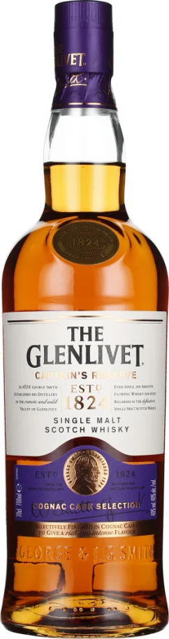 THE GLENLIVET CAPTAINS RESERVE 70CL
