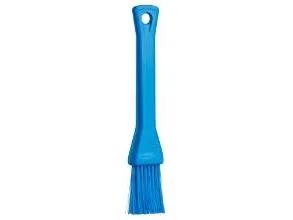 Levnedsmiddelpensel, Vikan, 19,5x3x1,5cm, blå, polyester/PP/rustfrit stål, 3 cm - (10 stk.)