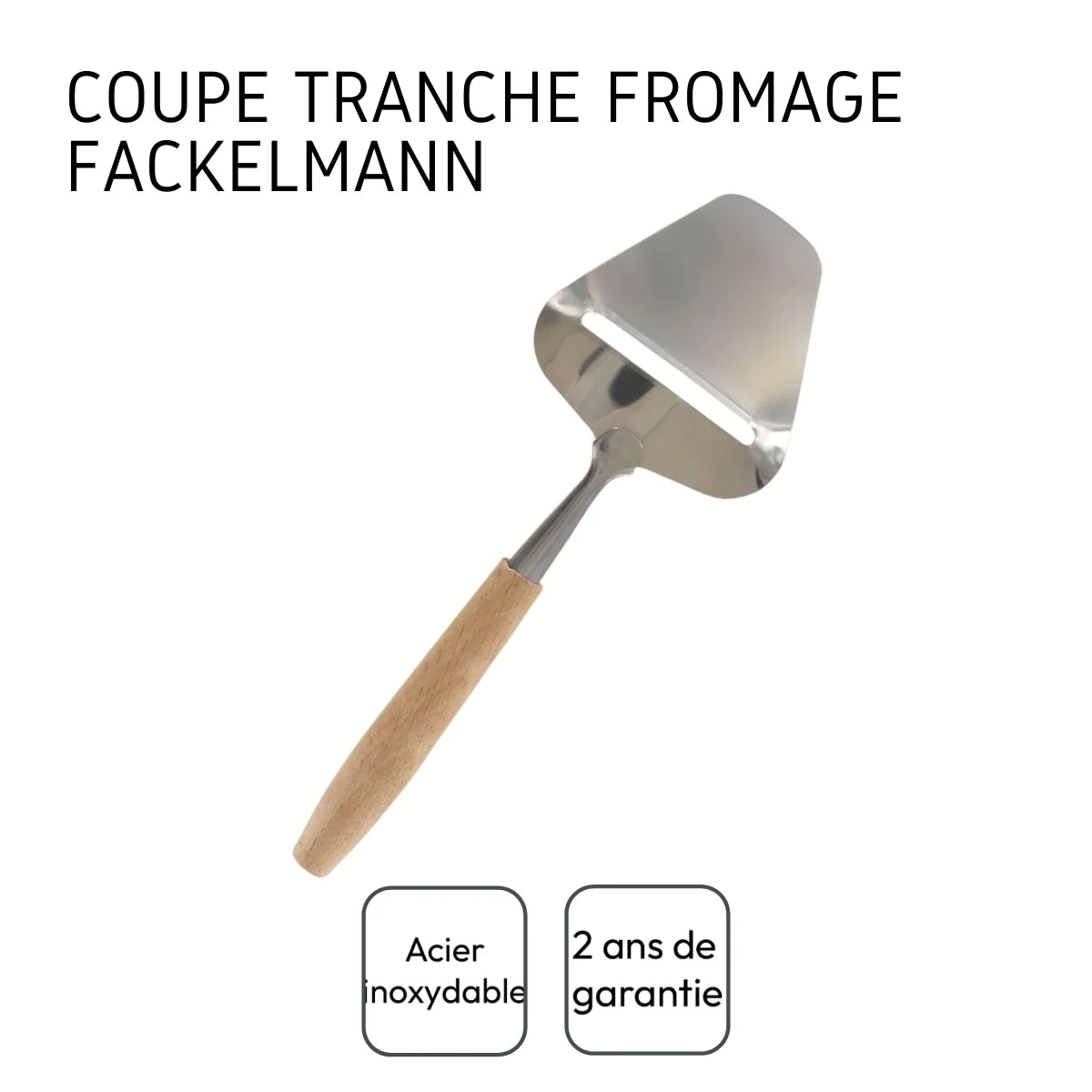Couteau à fromage coupe tranche Facklemann Sybarys
