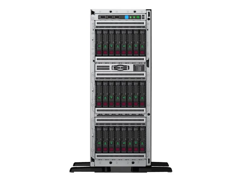 HPE ProLiant ML350 Gen10 Performance - Server - tower 4U - 2-vejs - 1 x Xeon Silver 4214R / op til 3.5 GHz - RAM 32 GB - SAS - hot-swap 2.5