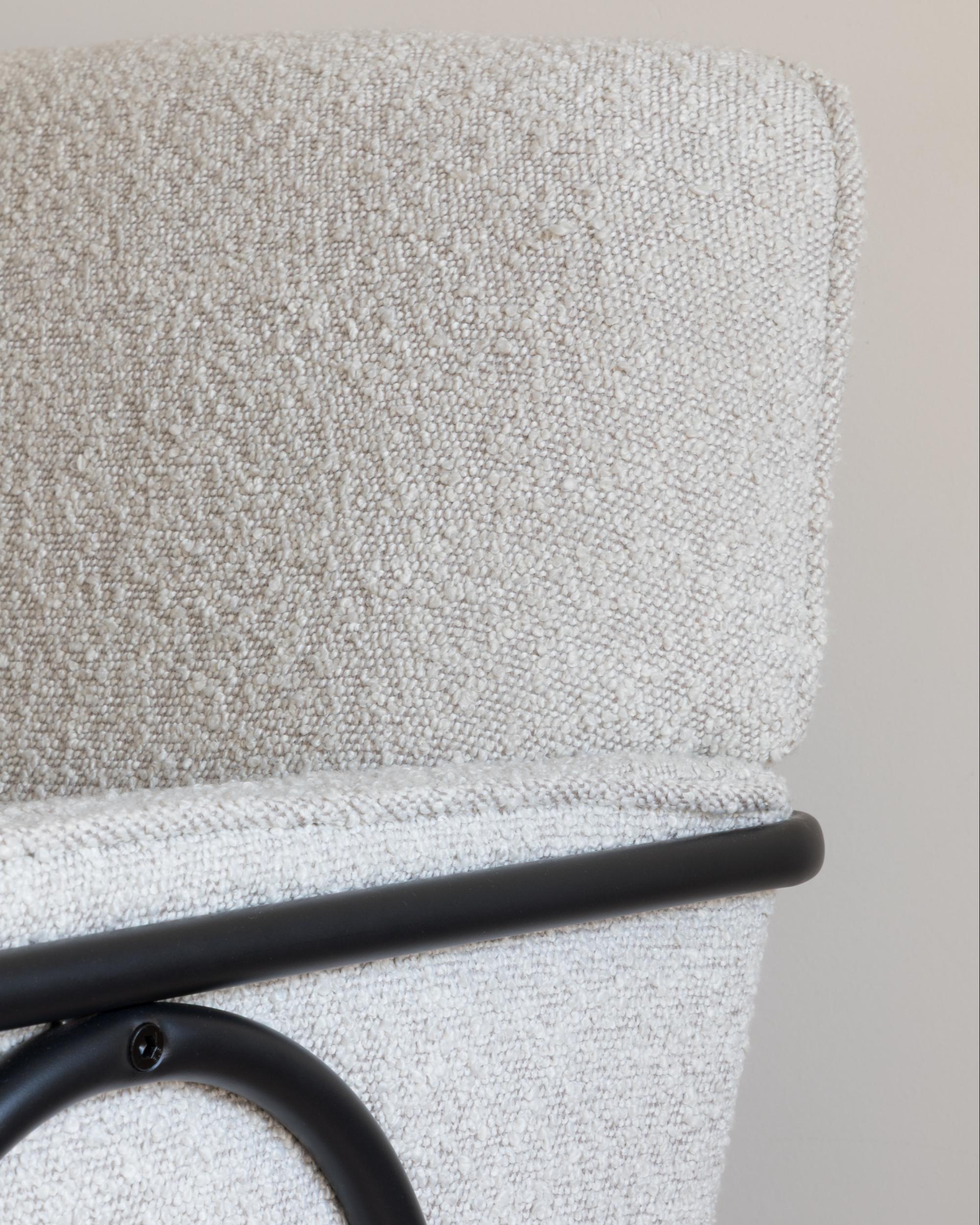 Fauteuil TRYSNES Stof Lichtbeige