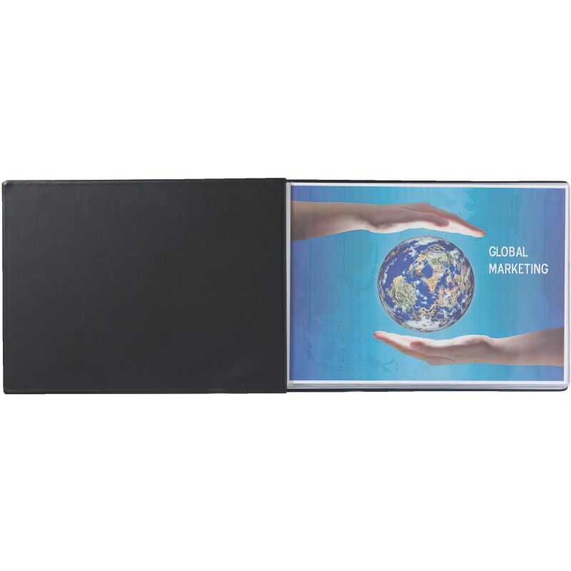 Protège-documents Exacompta Premium PVC opaque A3 24 pochettes - 48 vues noir
