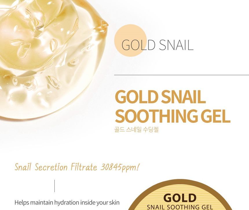 Mooie huid - Gold Snail Soothing Gel