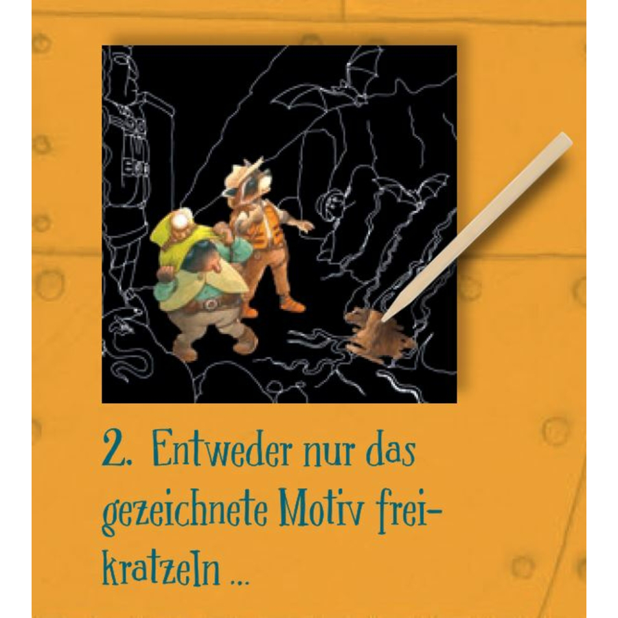 COPPENRATH Lenny Hunter: Kritzel-Kratzel-Set - Abenteuerliche Expedition