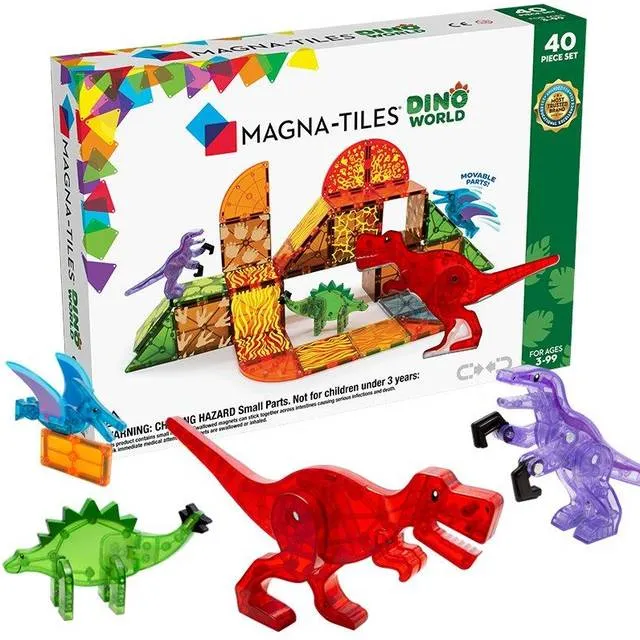 Magna-Tiles Dino World 40 pcs set