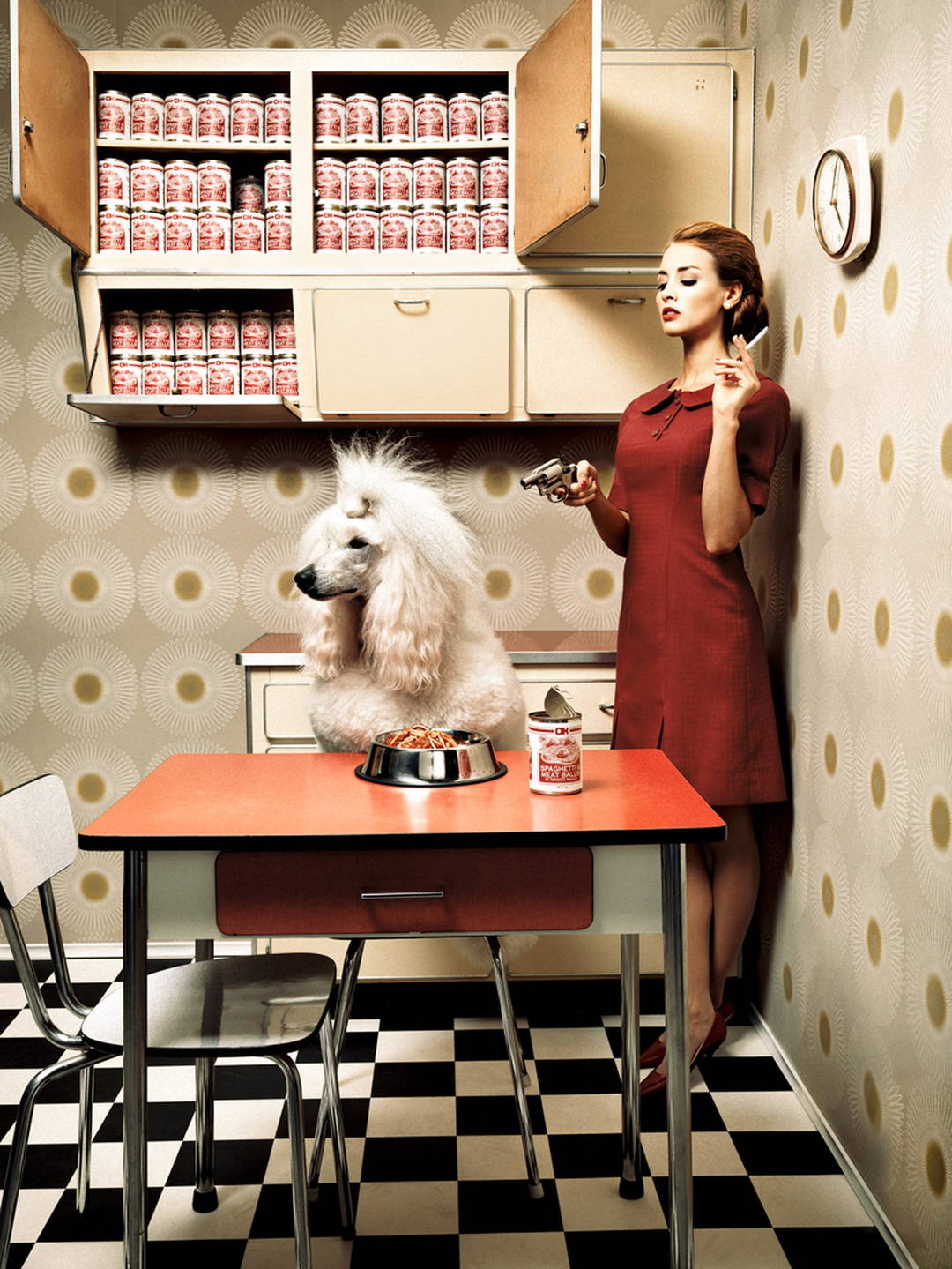 Penny & Wuffy by Federico Naef - Darlings - Small Limited Edition. 30x40.