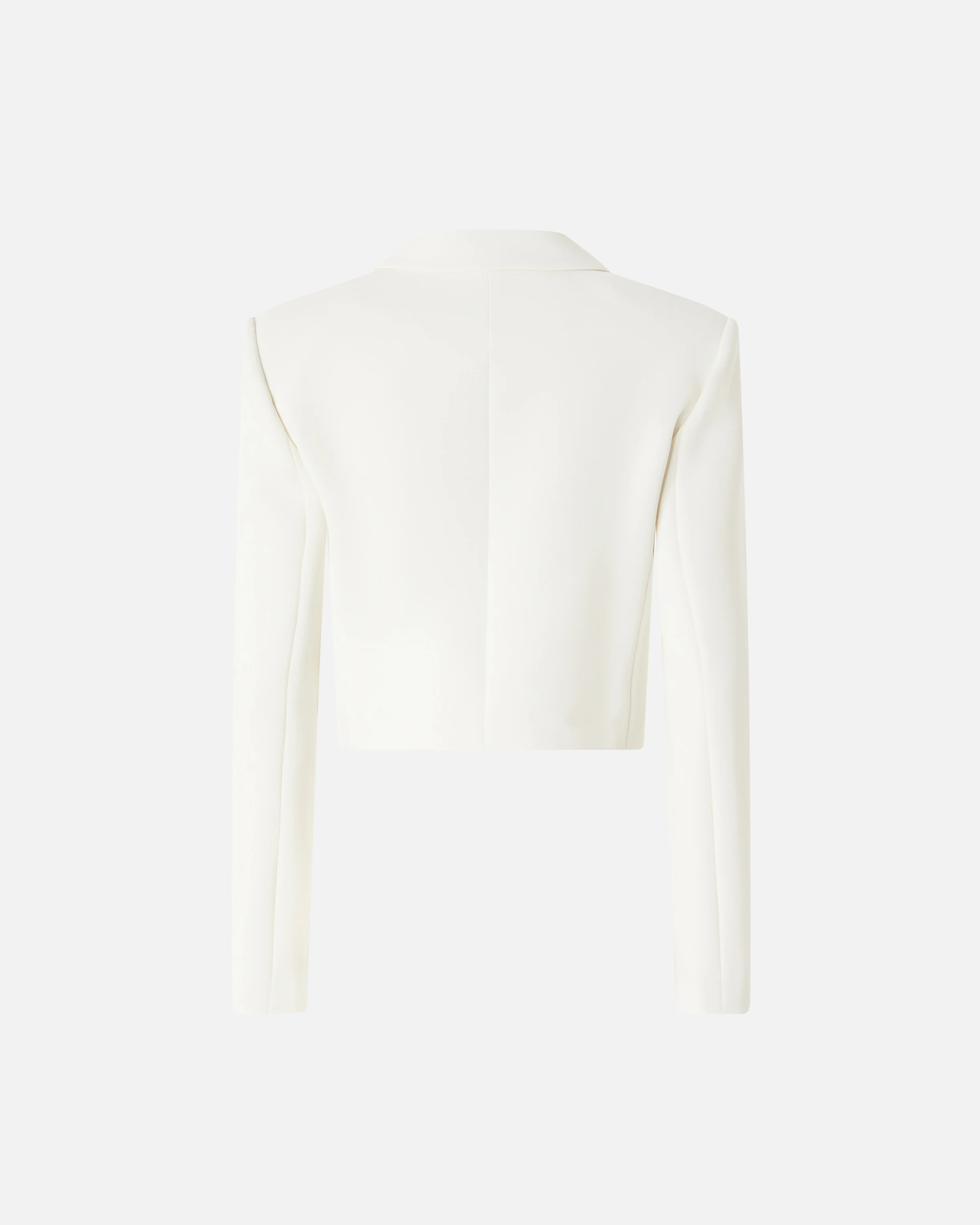 Veste courte avec fermeture zippée | Blanc