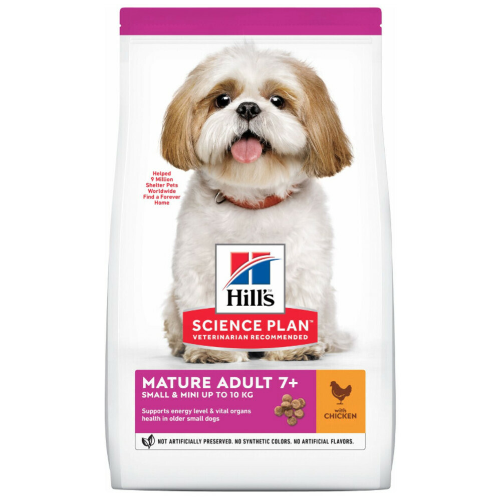 Hill's Science Plan Hondenvoer Mature Adult Small & Mini Kip1,5 kg