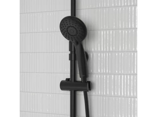 Pommeau de douche JACOB DELAFON Juliette noir mat