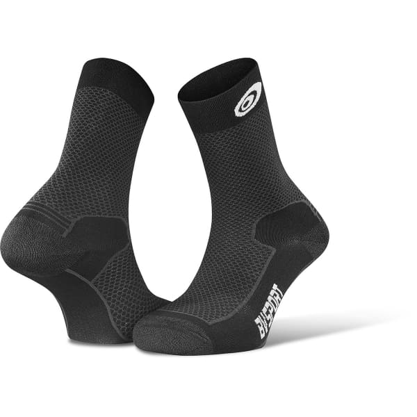 Chaussette randonnée BV SPORT SOCQUETTE DOUBLE POLYAMIDE EVO NOIR/GRIS