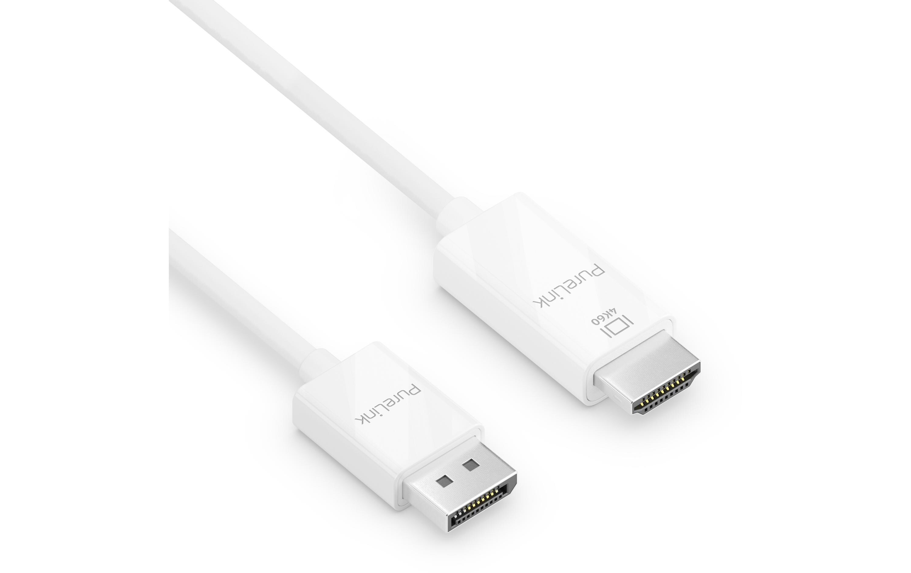 Kabel DisplayPort - HDMI, 1 mDisplayPort-Stecker auf HDMI-Stecker
