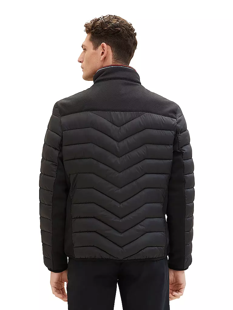 TOM TAILOR Steppjacke schwarz