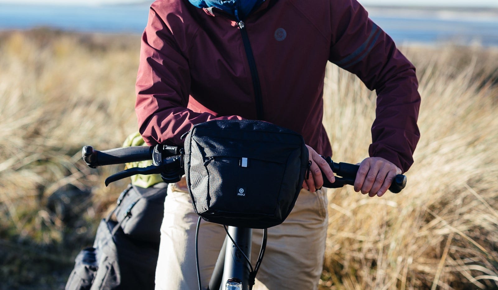 AGU DWR Performance KLICKfix stuurtas - Black