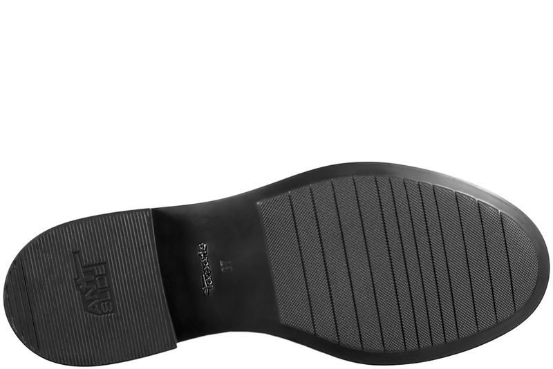 TAMARIS LOAFERS I SORT POLIDO LAK