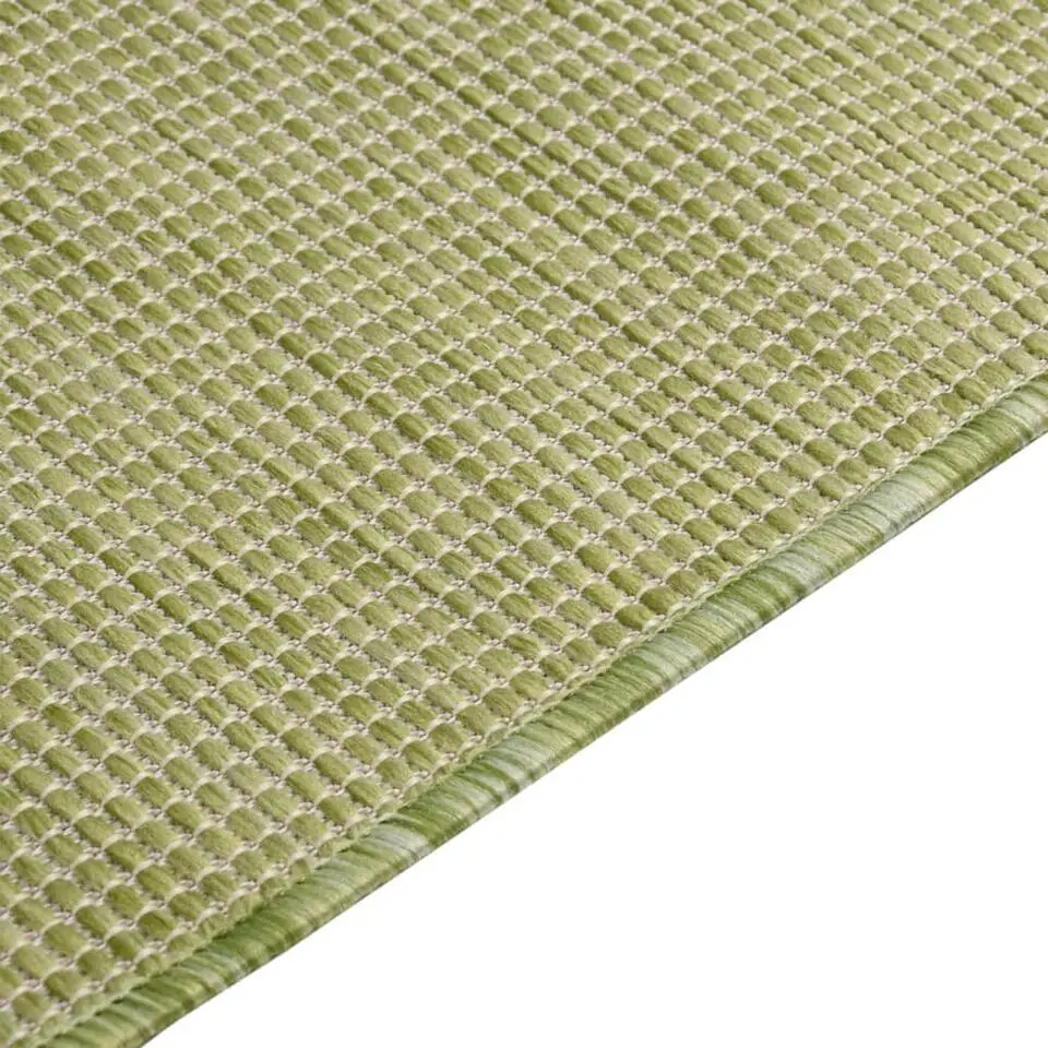 vidaXL - Buitenkleed - Groen - Kunststof - 200 x 280 cm