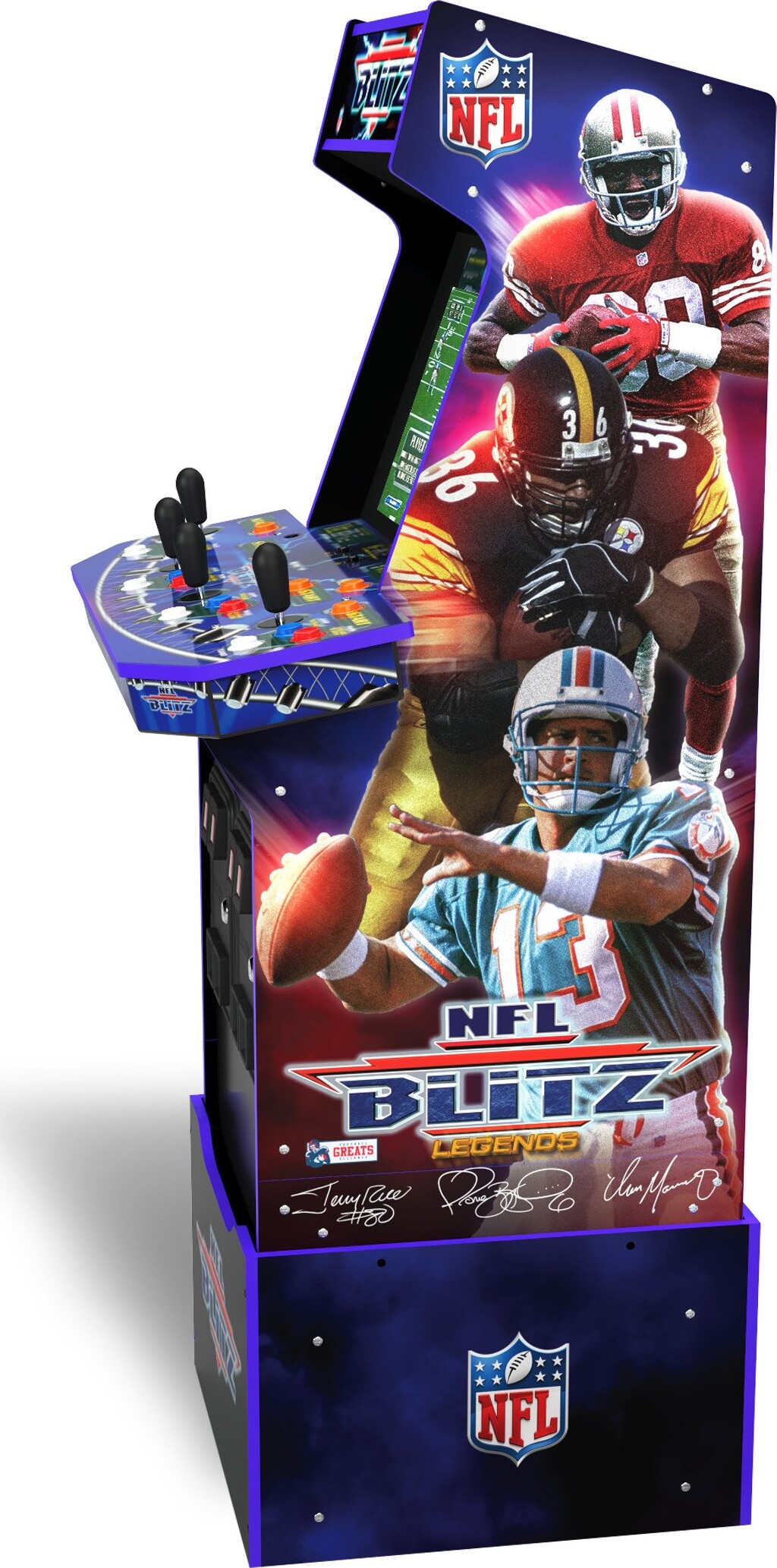 Arcade 1 Up - Nfl Blitz Legends Arkademaskine - 3 Spil