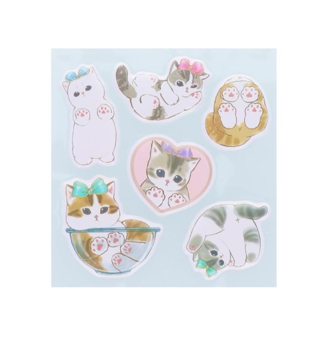 Sun-Star Stationery - mofusand Stickerset (Paw)