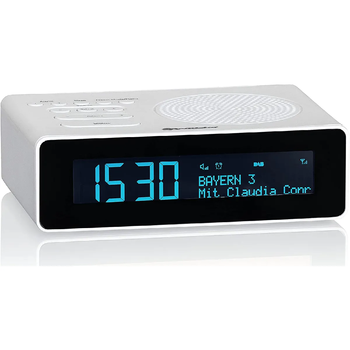 Roadstar Radio Réveil DAB+ - Blanc