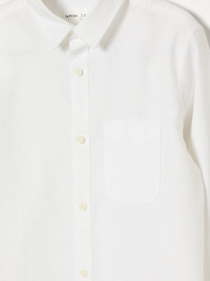 Camisa Oxford - Branca