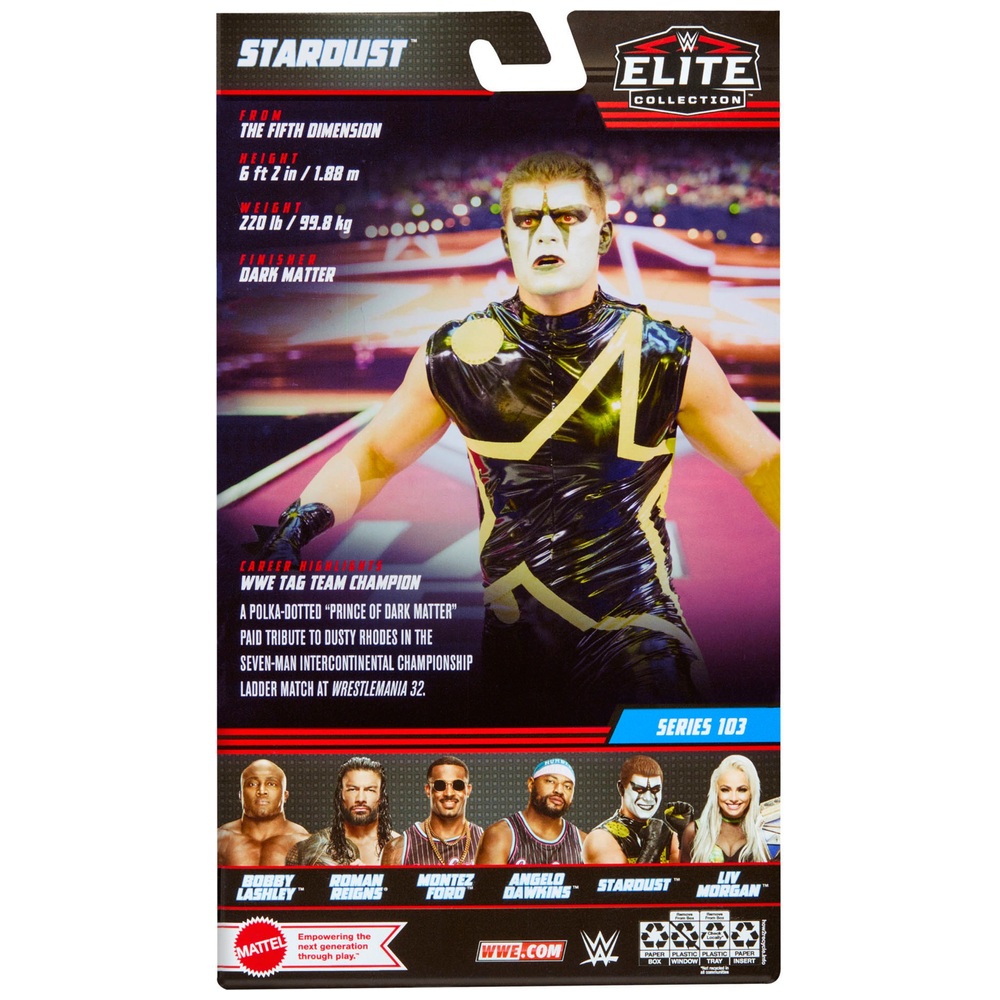 WWE Elite Series 103 Stardust Actionfigur
