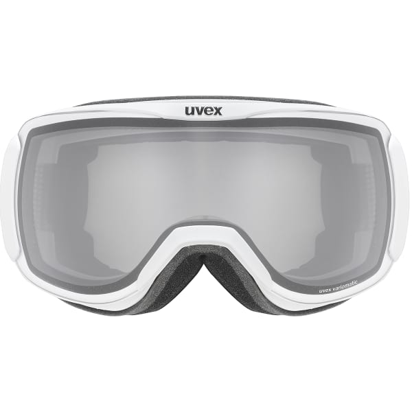 Masque de ski UVEX DOWNHILL 2100 VPX WHITE MATT/VARIO SILVER MIRROR