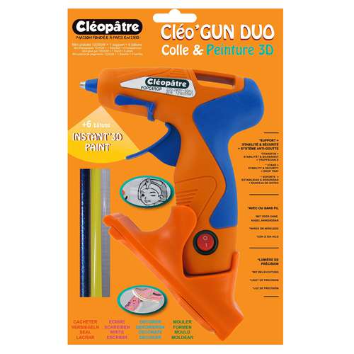 Cléopâtre Klebepistole Cléo'Gun 3D PAINT