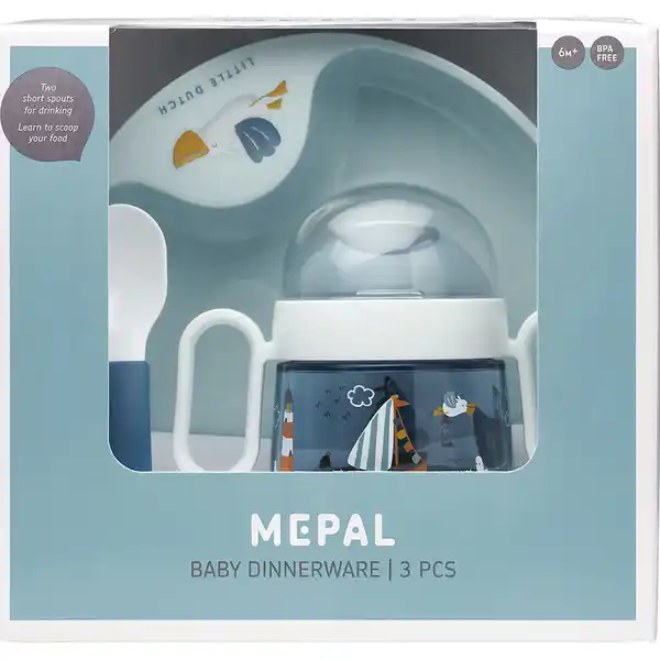 Babygeschirrset Mio Sailors Bay 3-teilig