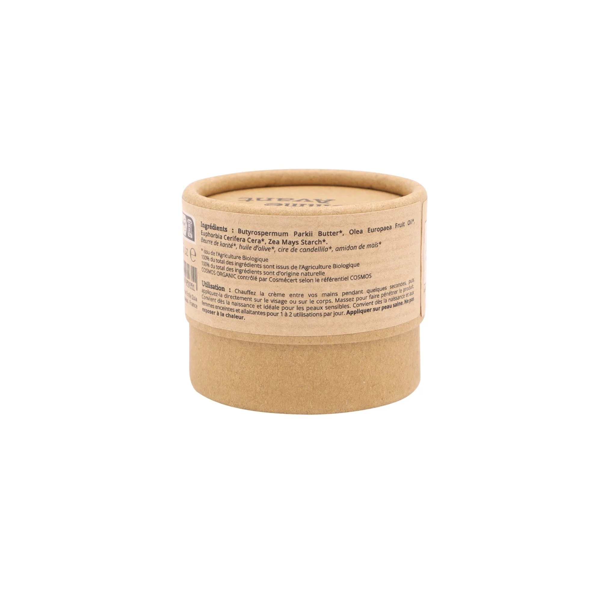 Crème solide au beurre de karité - Version 4 - 1 crème - 50g