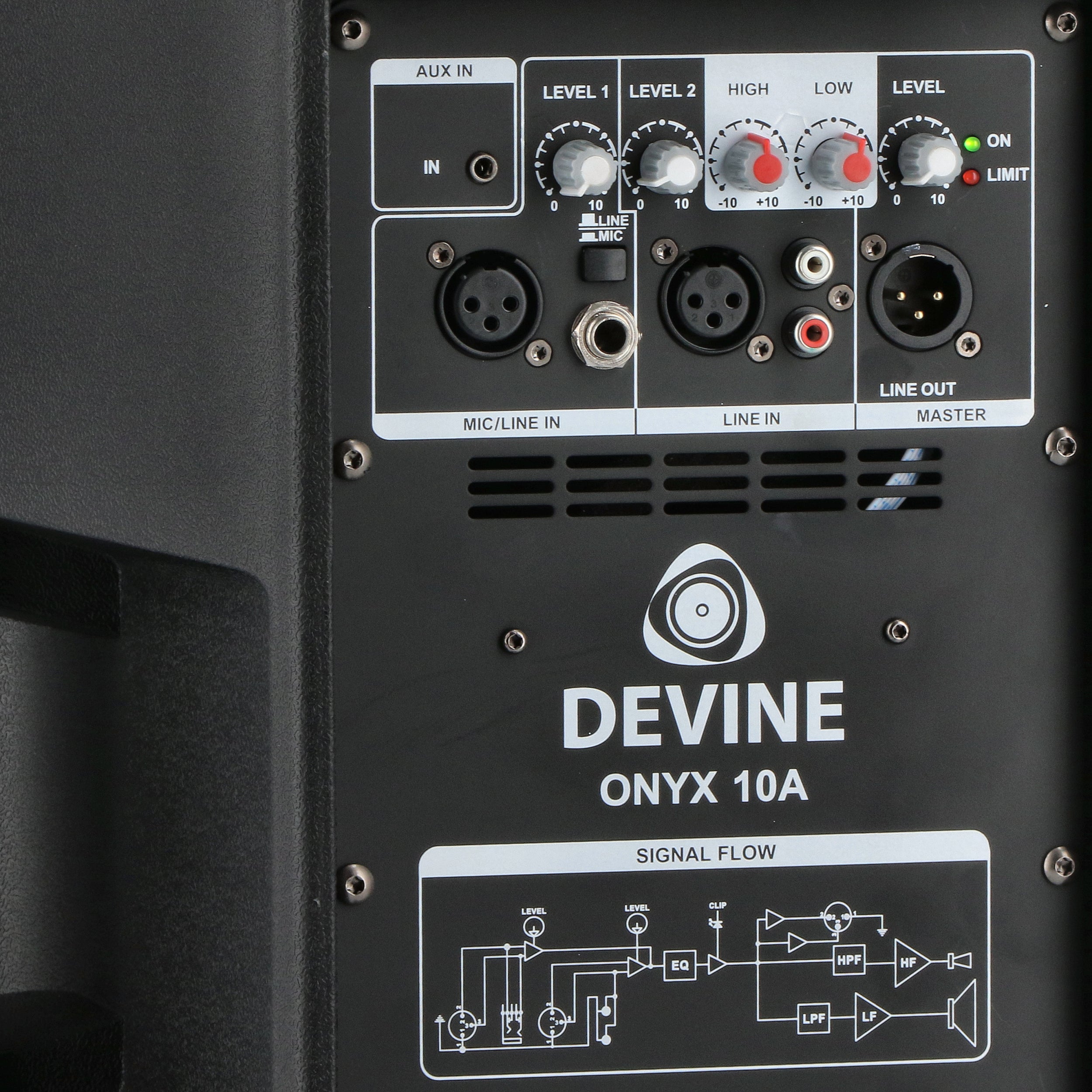 Devine Onyx 10A 10 inch actieve fullrange luidspreker