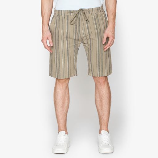 Signal Stripe Shorts, Oak, 3XL