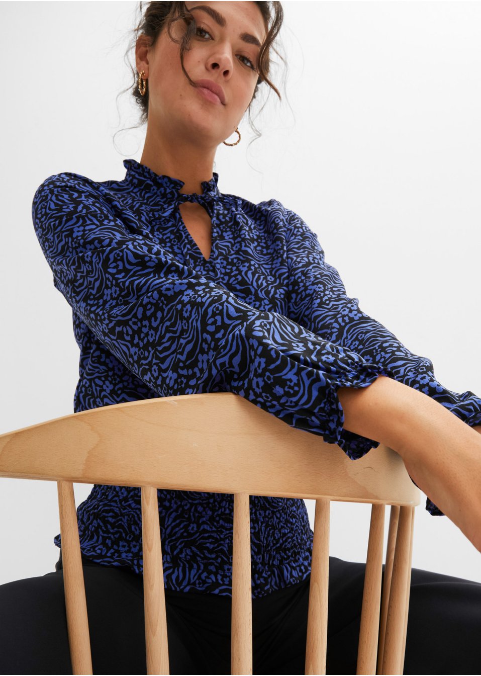 Blouse avec smock