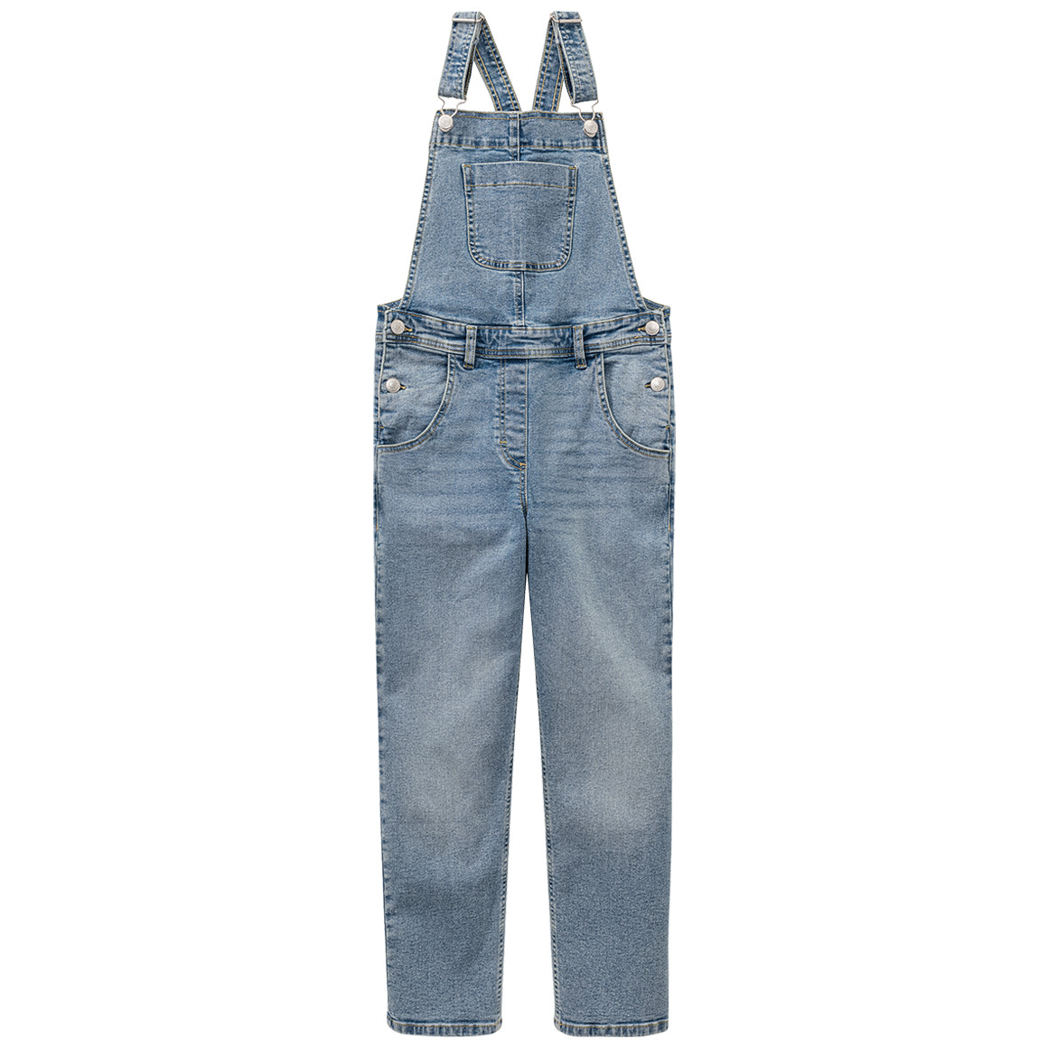 Beatwear Mädchen Latzhose aus Denim blau