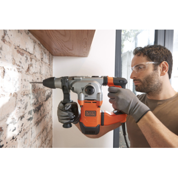 BLACK+DECKER boorhamer BEHS03K-QS 1250 watt pneumatisch