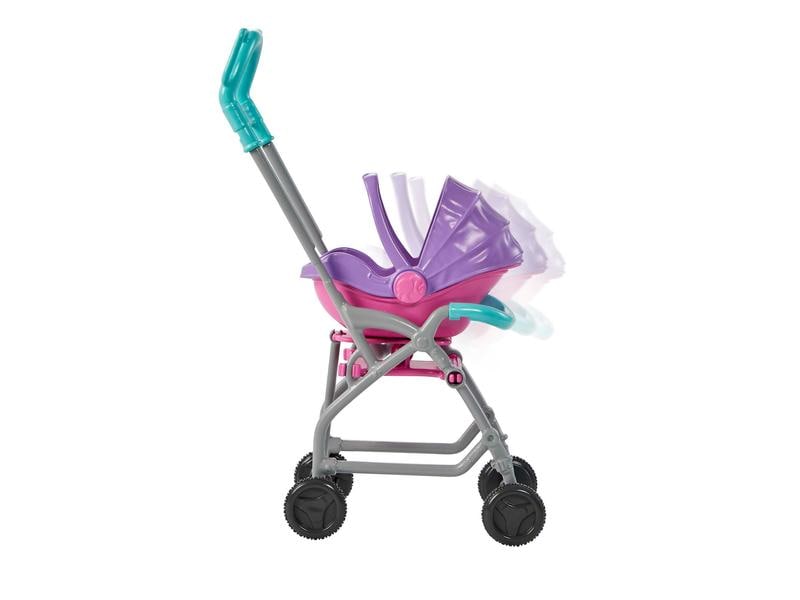Barbie Spielset Skipper Babysitters Inc. Puppe Skipper-Set mit Kinderwagen, Baby und Zubehör