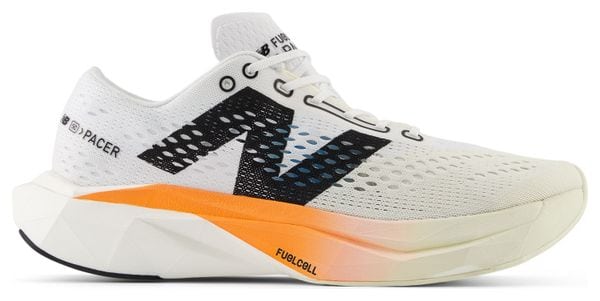 Chaussures Running New Balance FuelCell SuperComp Pacer v2 Blanc/Orange Homme