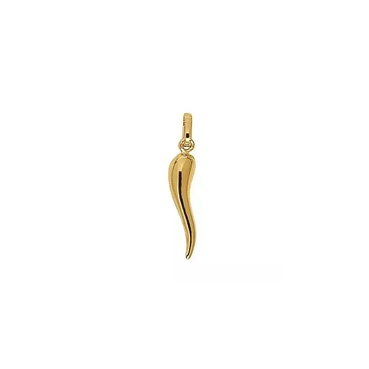 Pendentif Piment or jaune 750/1000