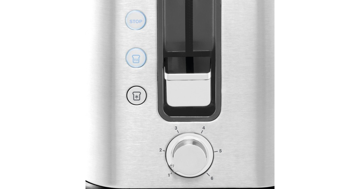 KrupsBroodrooster Control Line KH442D  (Zilver/zwart)