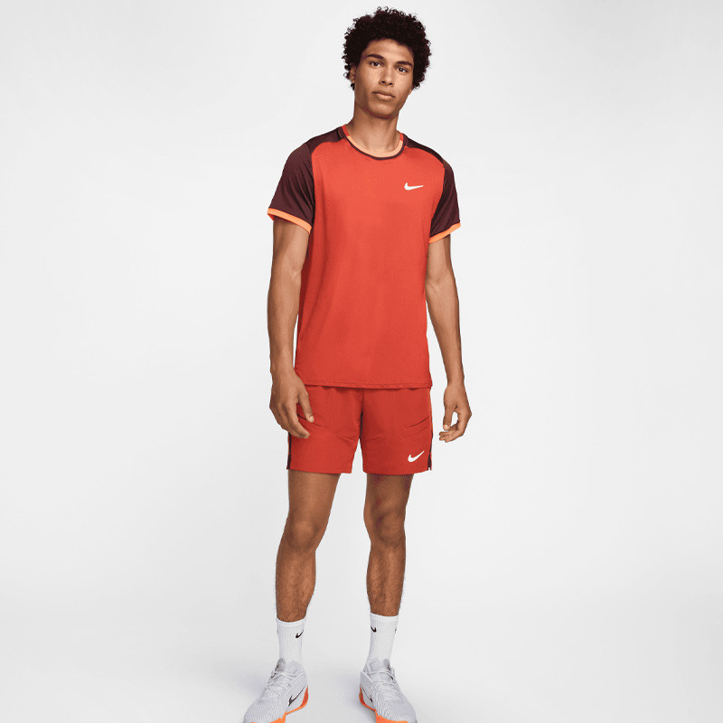 Short tennis Nike Flex 7 Advantage ocre