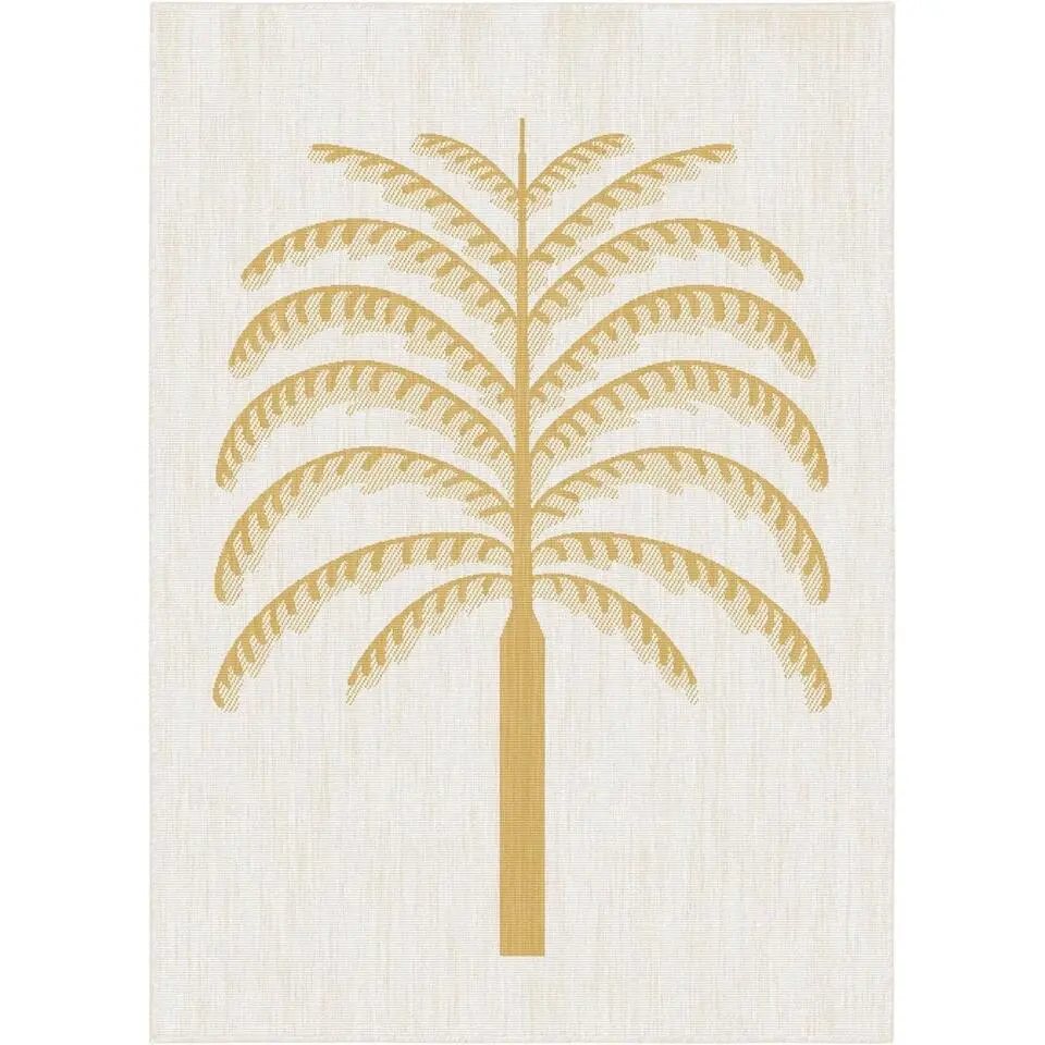 Interieur05 buitenkleed geel/okergeel Breeze - 290 x 200 cm