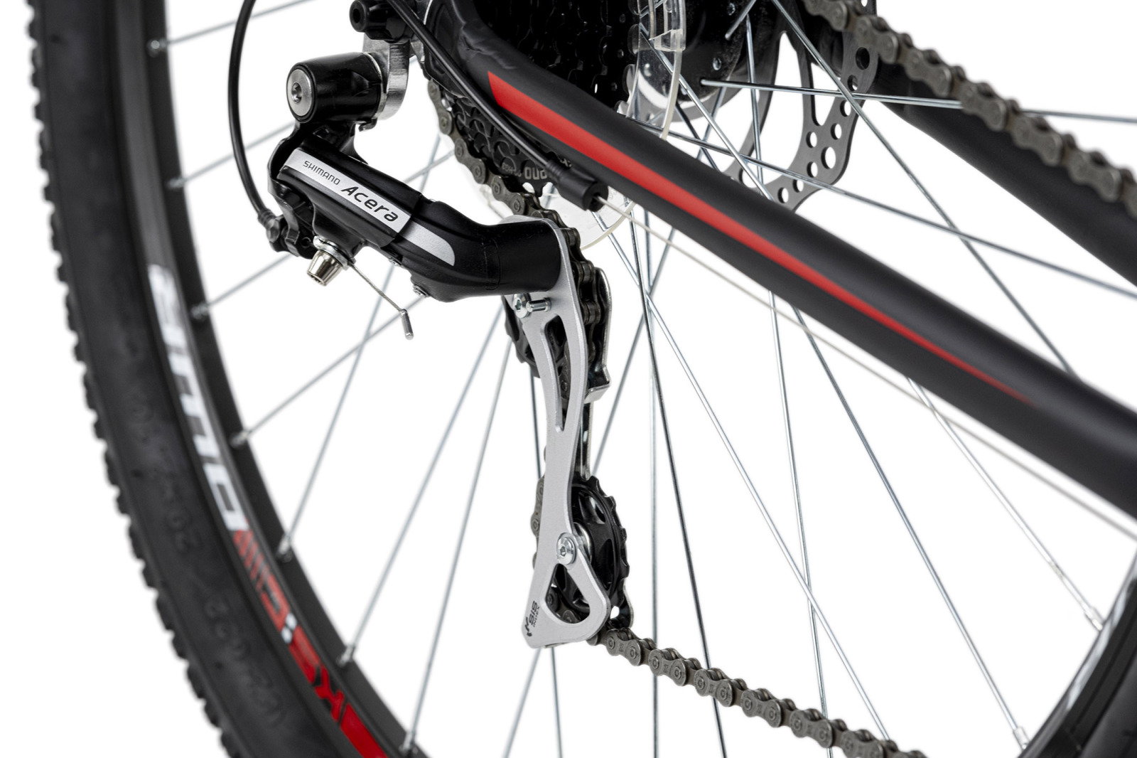 KS Cycling Mountainbike HARDTAIL 29'' XCEED - schwarz-rot - 46 cm Rahmenhöhe