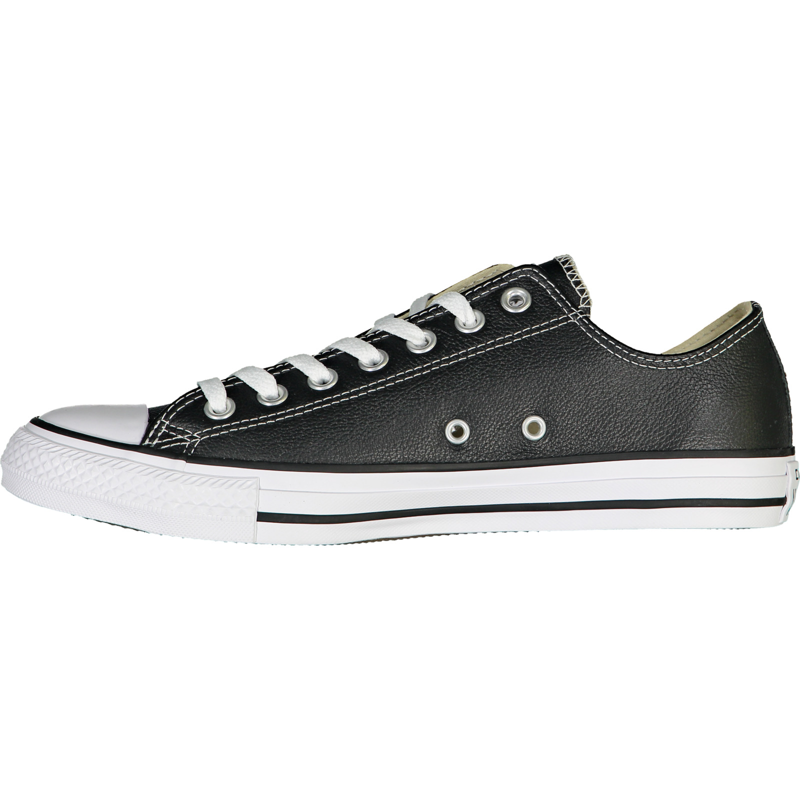 Sneaker Converse All Star OX Leder schwarz, 42