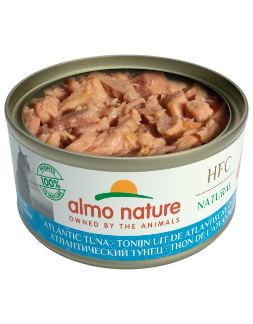 Almo Nature Hfc Cat Natural Blik 70 g - Kattenvoer
