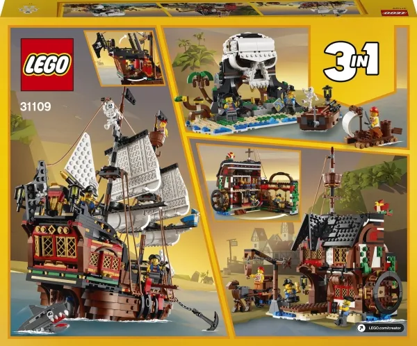 LEGO Creator 3-in-1 31109 Piratskib