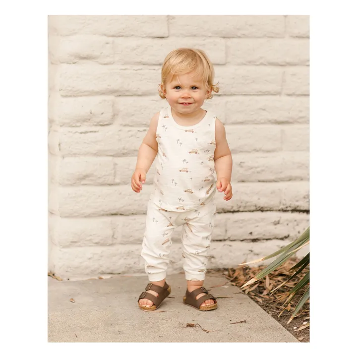 Rylee + Cru Débardeur et Pantalon Buggy | Ecru