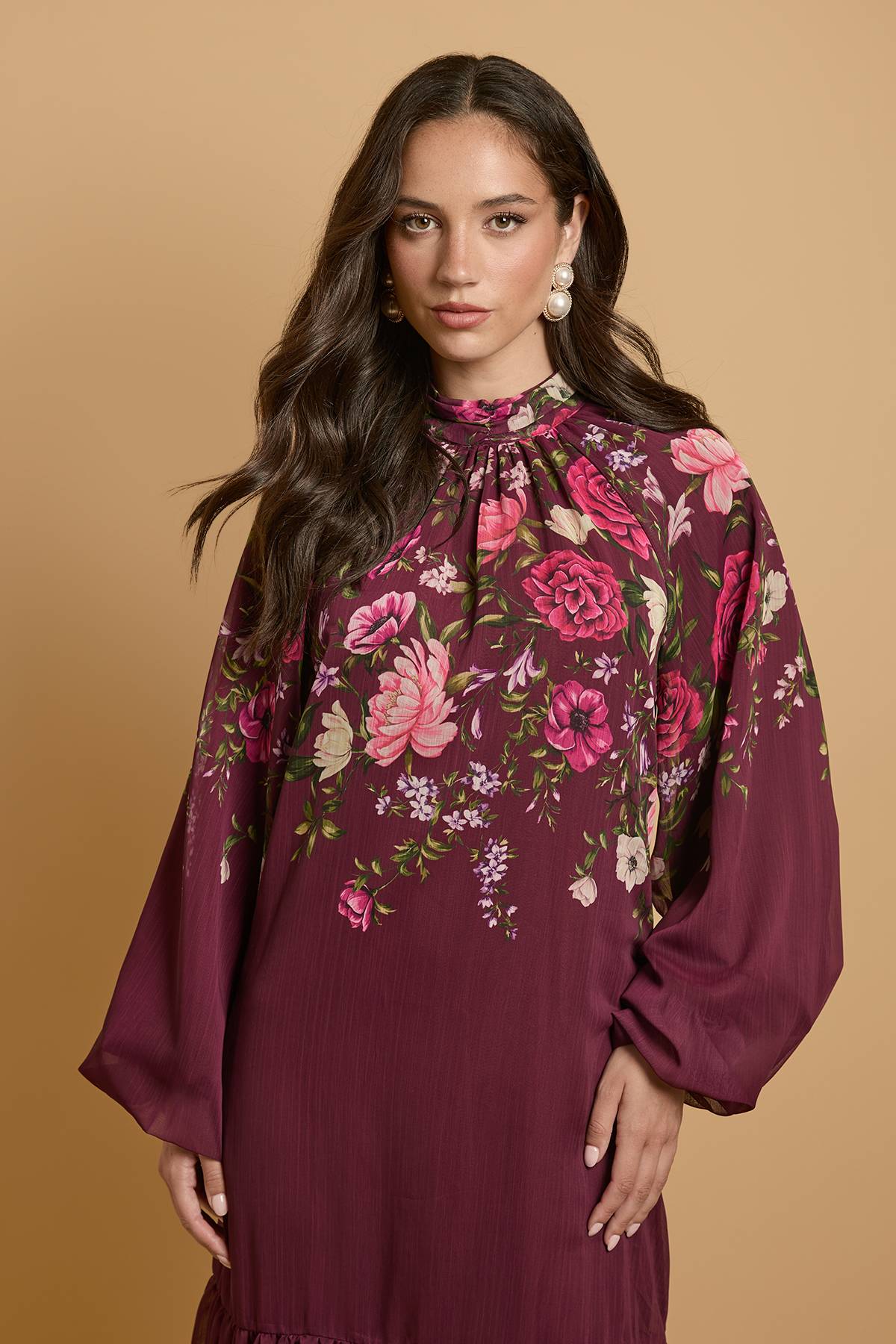 Oasis Robe Maxi Bohème Trapèze