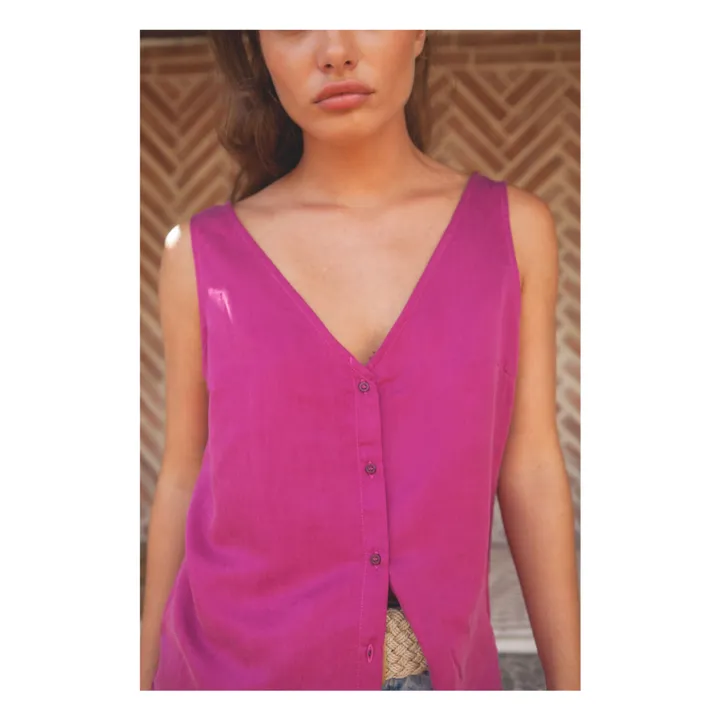 Marlot Paris Top Jane - Collection Femme | Rose Berry